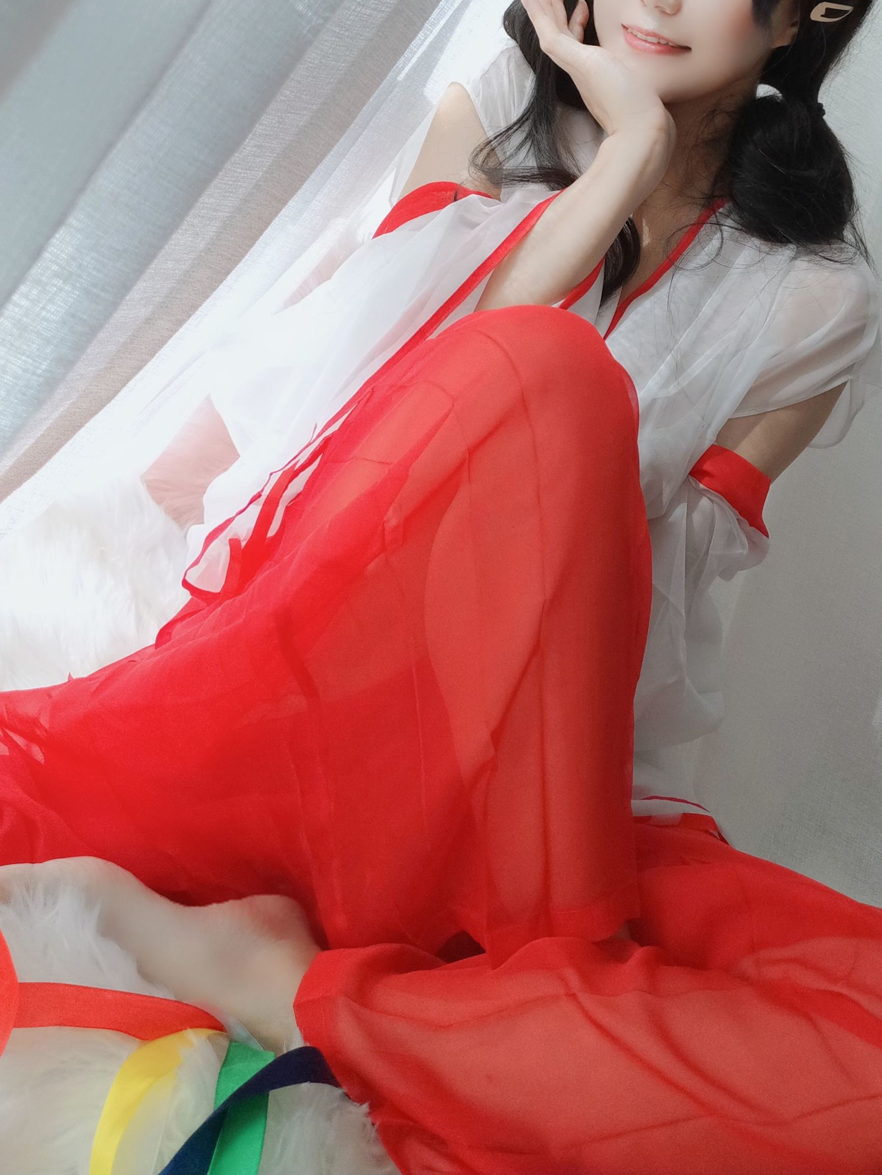 [网红COSER]动漫博主小仓千代w巫女插图5